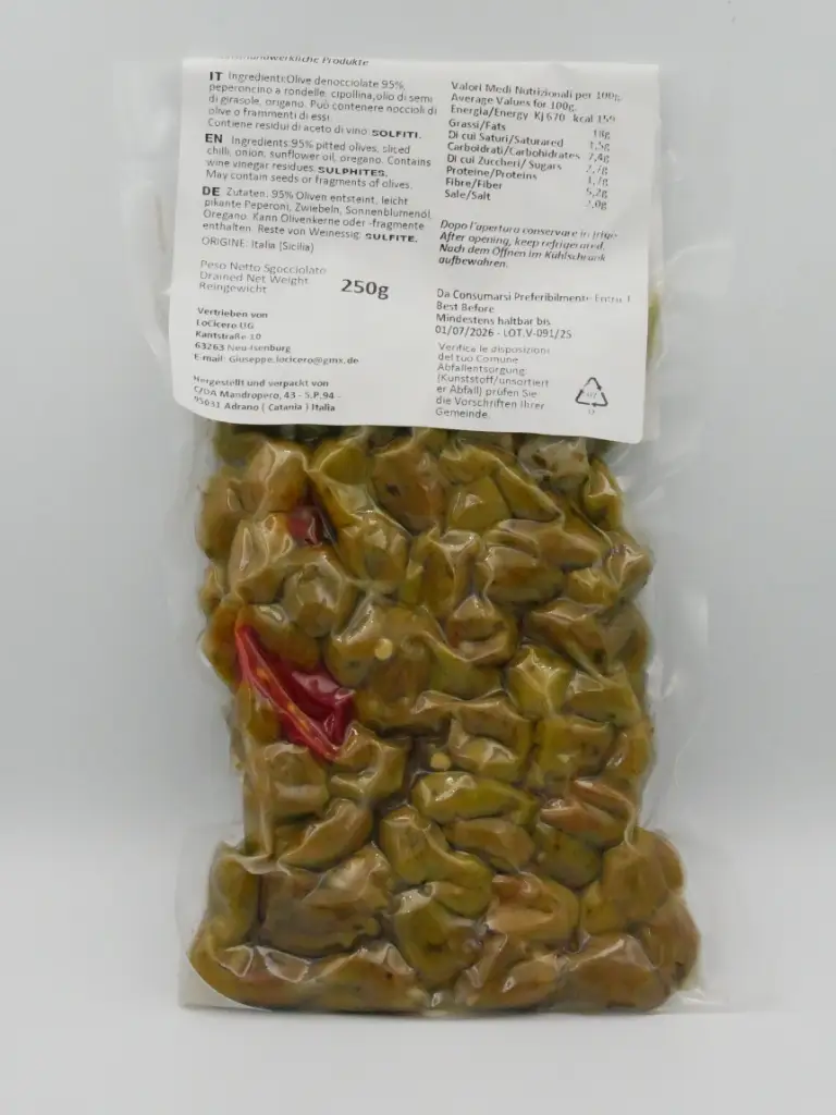 Oliven Campagnola - Inhalt - Details